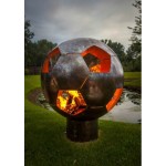 Необычная сфера для огня Барбекю Футбольный мяч